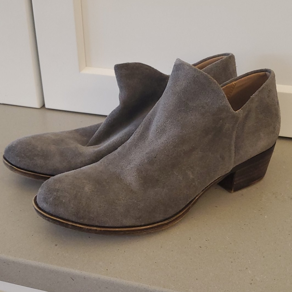 Lucky Brand Suede Booties